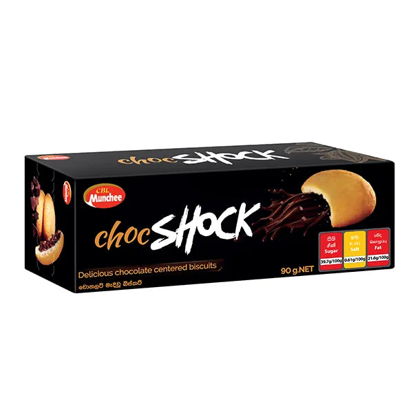 Munchee Biscuits Choc Shock - 90g