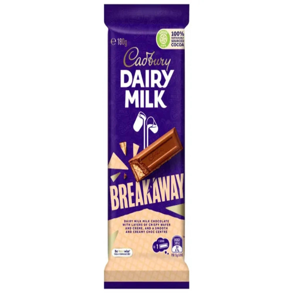 Cadbury Dairy Milk Breakaway - 180 g