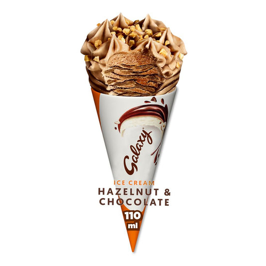 Galaxy Hazelnut & Choco Cone