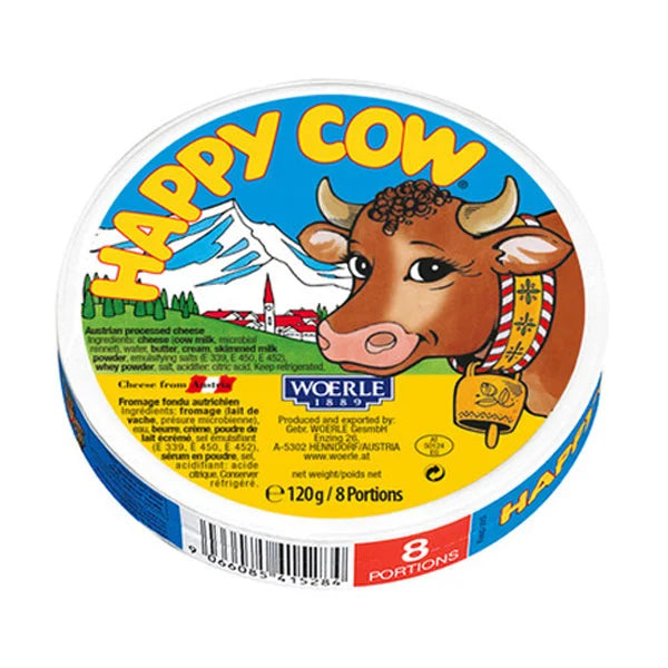 Happy Cow Cheese Slices Emmenthal - 150g