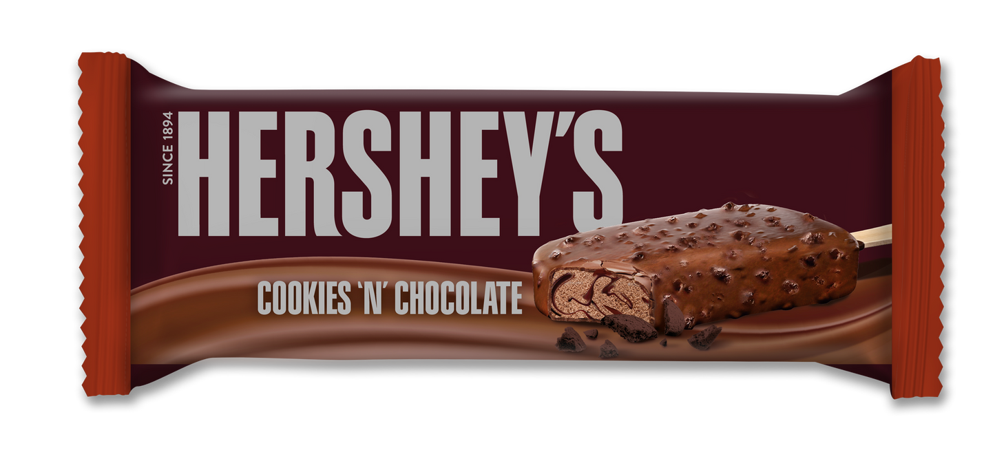 Hersheys Cookies and Chocolate Ice Stick