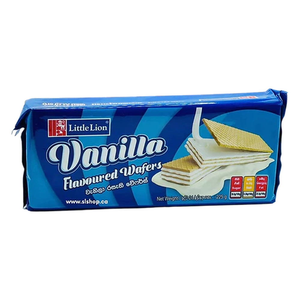 Little Lion Vanilla Wafers - 225 g