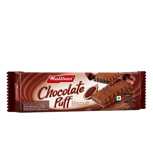 Maliban Chocolate Puff - 200 g