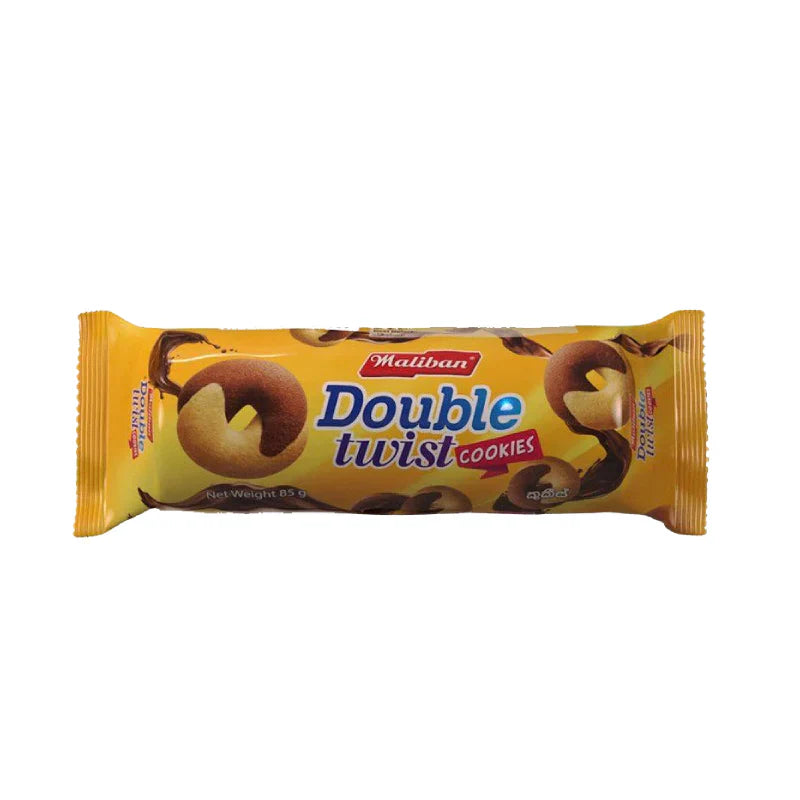 Maliban Double Twist Cookies - 85 g