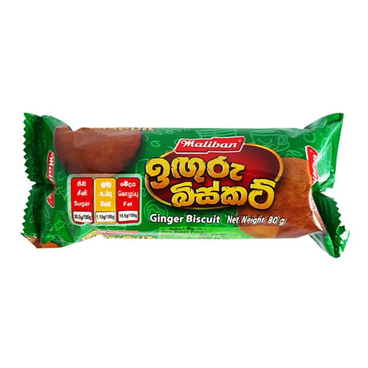 Maliban Ginger Biscuit  - 80 g