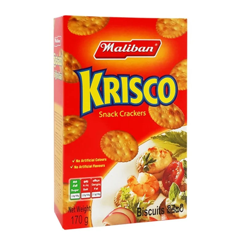 Maliban Krisco Snack Crackers - 170 g