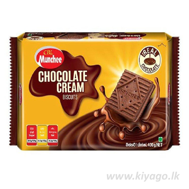 Munchee Chocolate Cream Biscuits - 400 g