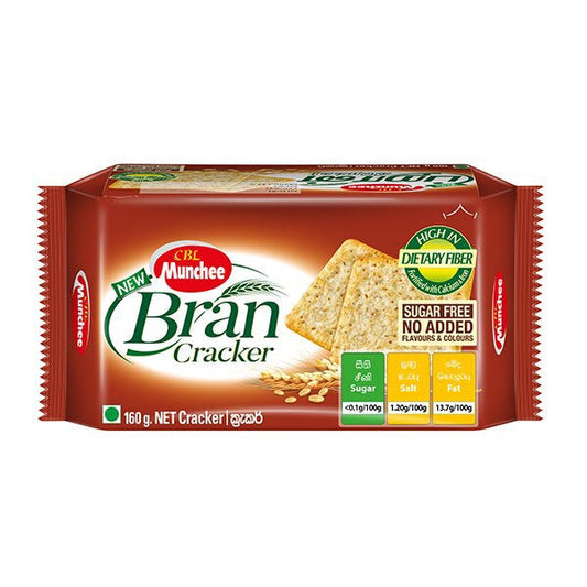 Munchee Bran Cracker - 160 g