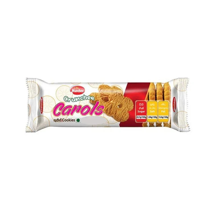 Munchee Carol Cookies - 85 g