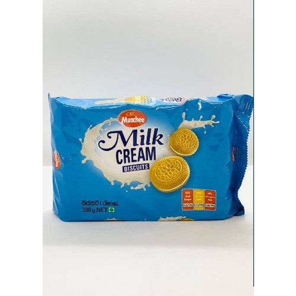 Munchee Milk Cream Biscuits  - 390 g