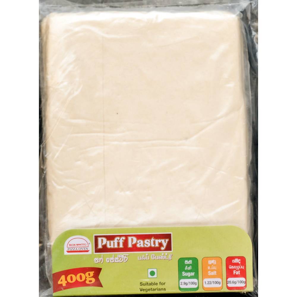 Pizza Oven Puff Pastry - 400g