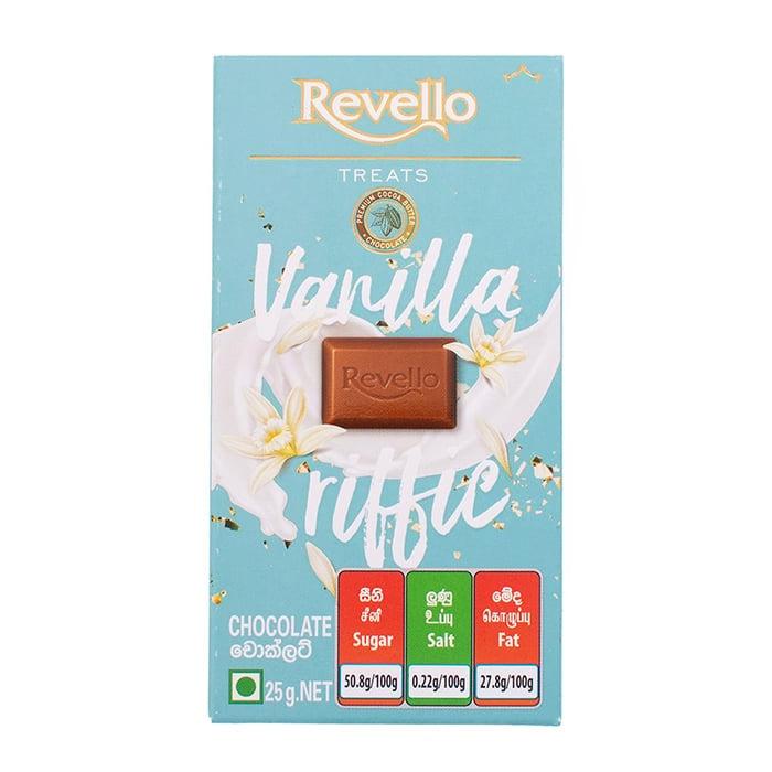 Revello Vanilla Riffie Chocolate - 25 g