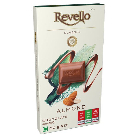 Revello Almond Chocolate - 100 g