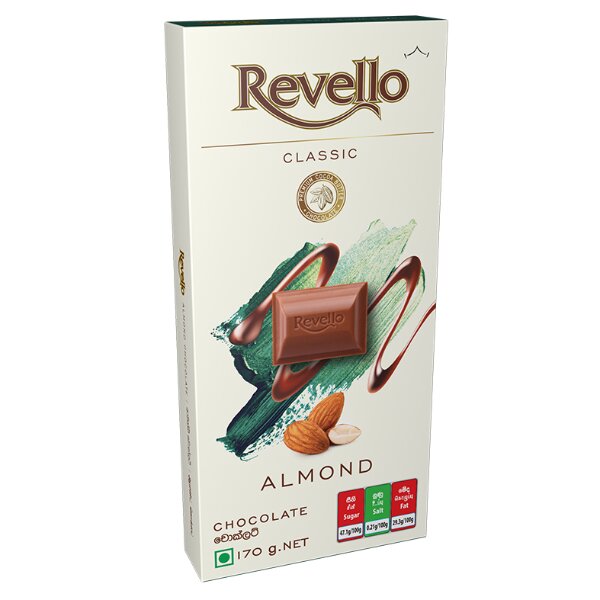 Revello Almond Chocolate - 170 g