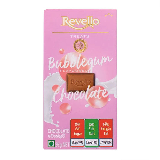 Revello Bubblegum Chocolate - 25 g