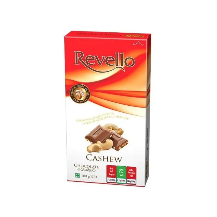 Revello Cashew Chocolate - 100 g