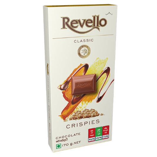 Revello Crispies Chocolate - 170 g