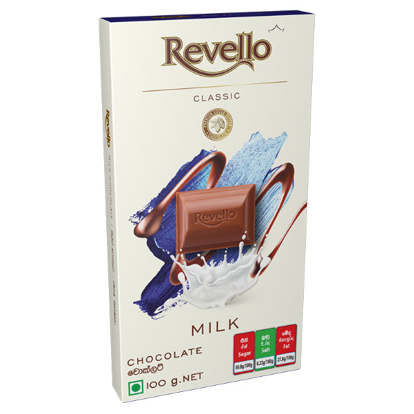 Revello Milk Chocolate - 100 g