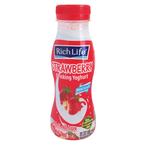 Richlife Strawberry Drinking Yoghurt - 180ml