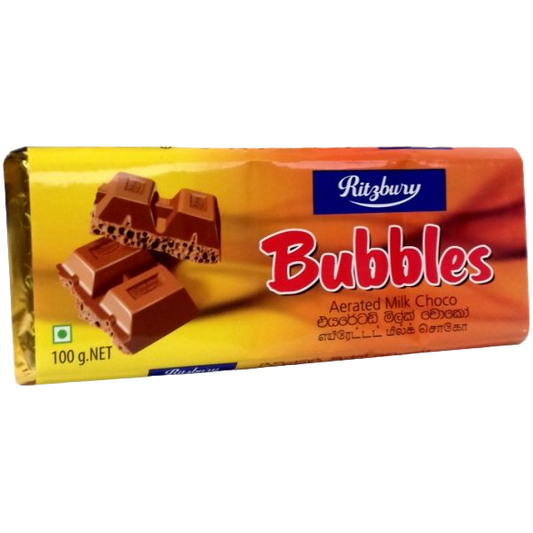 Ritzbury Bubbles Milk Choco - 100 g