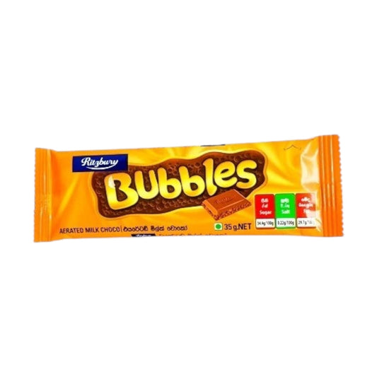 Ritzbury Bubbles Milk Choco - 35 g