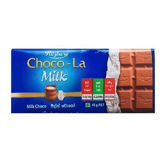 Ritzbury Choco La Milk Choco - 45 g