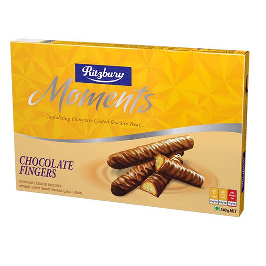 Ritzbury Moments Chocolate Finger - 340 g