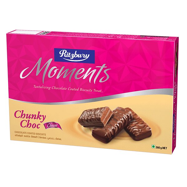 Ritzbury Moments Chunky Choc - 360 g