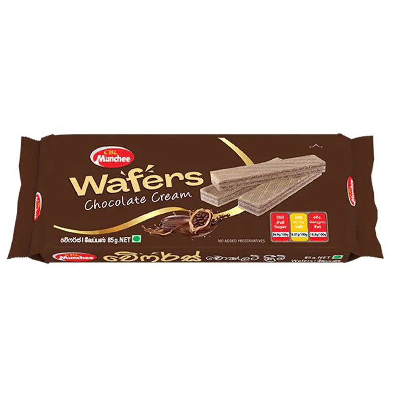 Munchee Chocolate Cream Wafers - 85 g