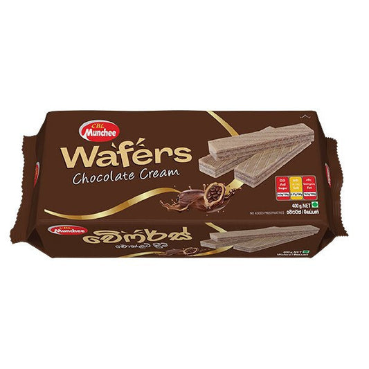 Munchee Chocolate Cream Wafers - 400 g