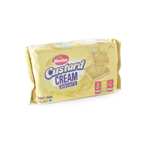 Munchee Custard Cream Biscuits - 210 g