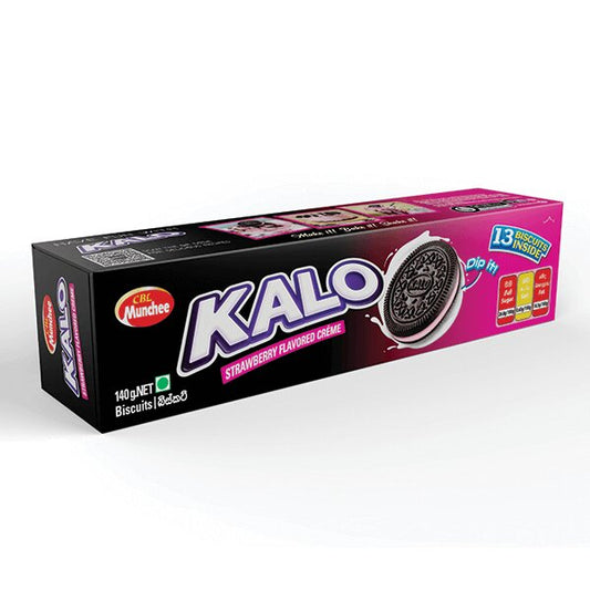 Munchee Kalo Strawberry Cream Biscuits - 140 g