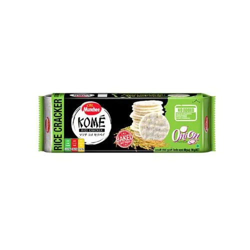 Munchee Kome Rice Crackers Onion - 45 g