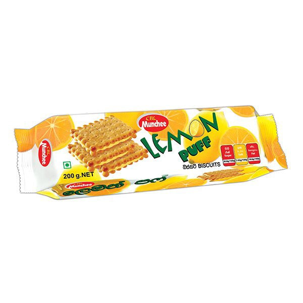 Munchee Lemon Puff - 200 g