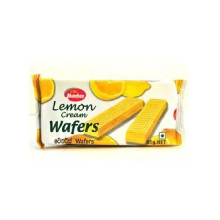 Munchee Lemon Cream Wafers - 85 g