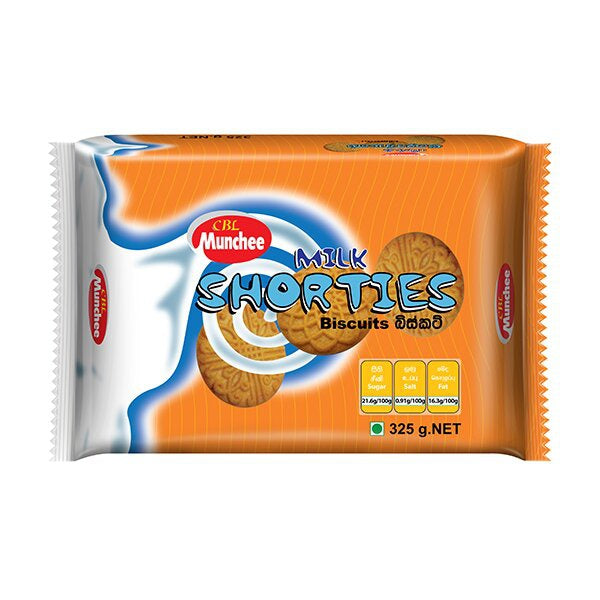 Munchee Milk Shorties - 325 g