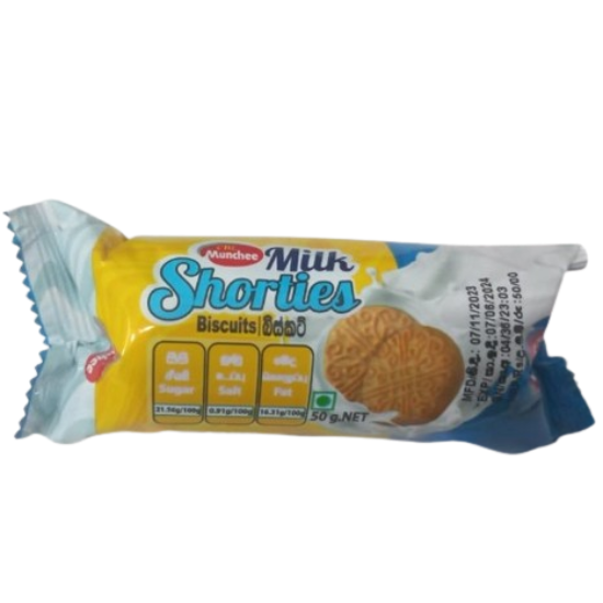 Munchee Milk Shorties - 50 g