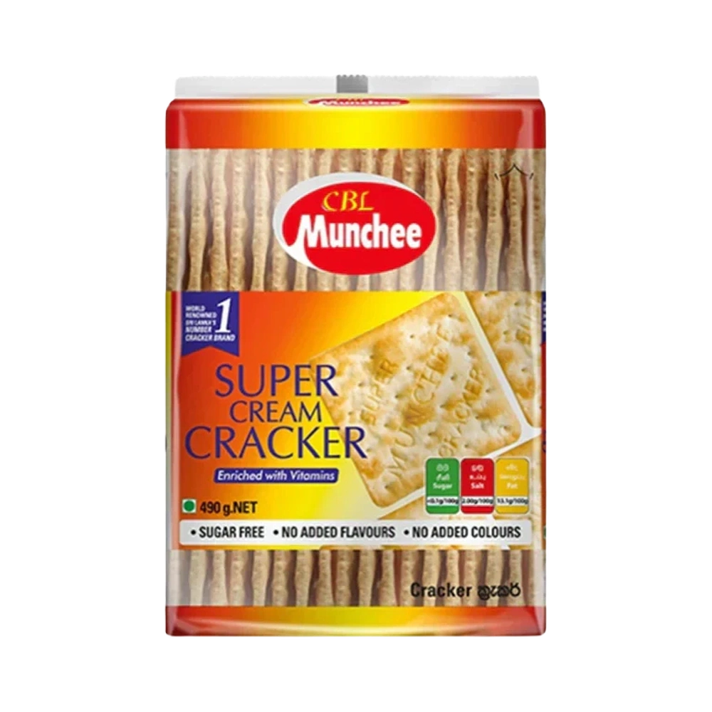 Munchee Super Cream Cracker - 490 g