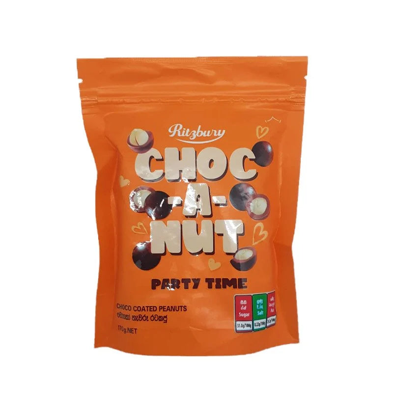 Ritzbury Choco A Nut Party Time - 170 g